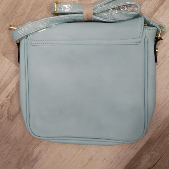 Mint Green Square Double Box Crossbody - Picture 3 of 4